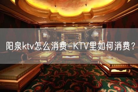 阳泉ktv怎么消费-KTV里如何消费？