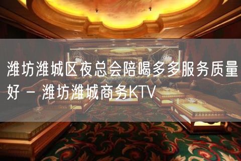 潍坊潍城区夜总会陪喝多多服务质量好 – 潍坊潍城商务KTV