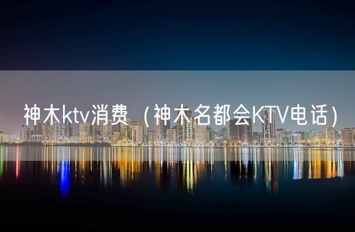 神木ktv消费（神木名都会KTV电话）