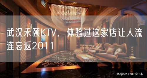 武汉禾颐KTV，体验过这家店让人流连忘返2011