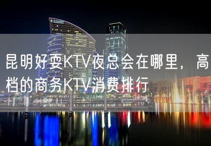 昆明好耍KTV夜总会在哪里，高档的商务KTV消费排行