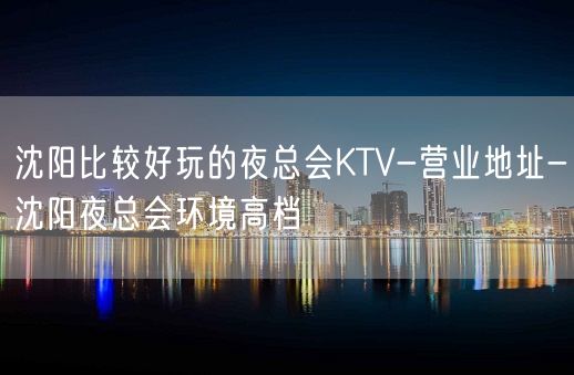 沈阳比较好玩的夜总会KTV-营业地址-沈阳夜总会环境高档