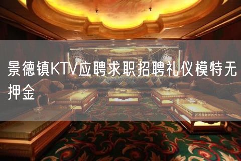 景德镇KTV应聘求职招聘礼仪模特无押金