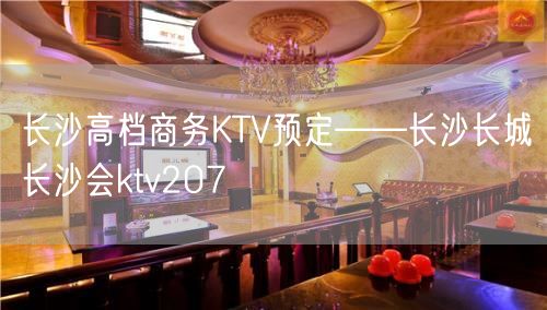 长沙高档商务KTV预定——长沙长城长沙会ktv207